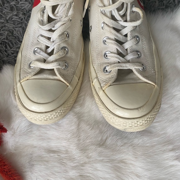 Converse x Comme des Garçons PLAY Chuck 70 High Top - Picture 6 of 10